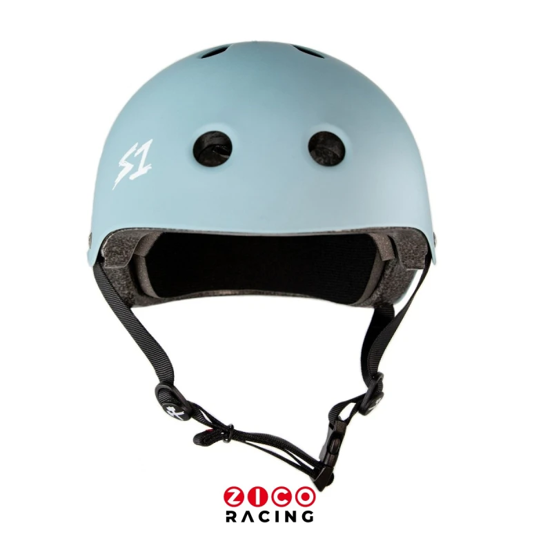 Kask marki S1 w kolorze Slate Blue - widok z przodu
