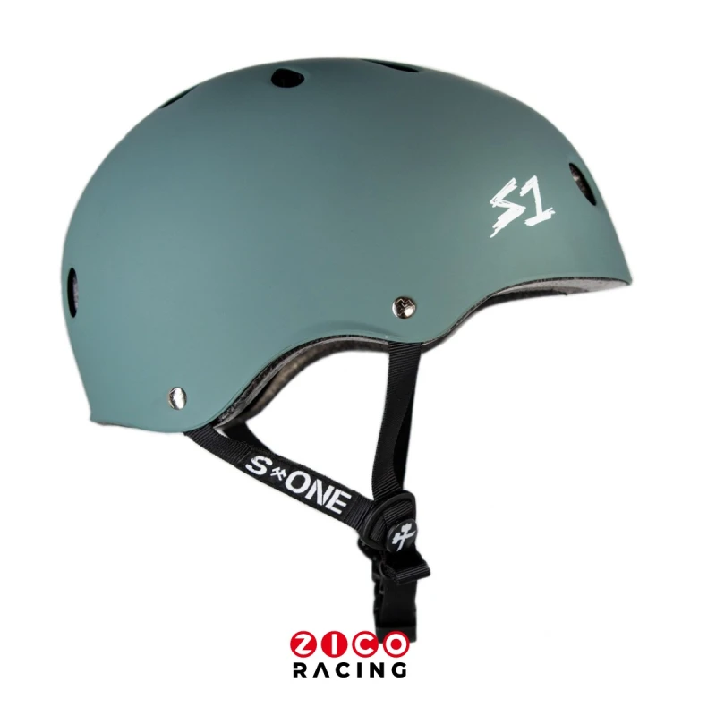 Kask marki S1 w kolorze Tree Green Matte - widok z boku