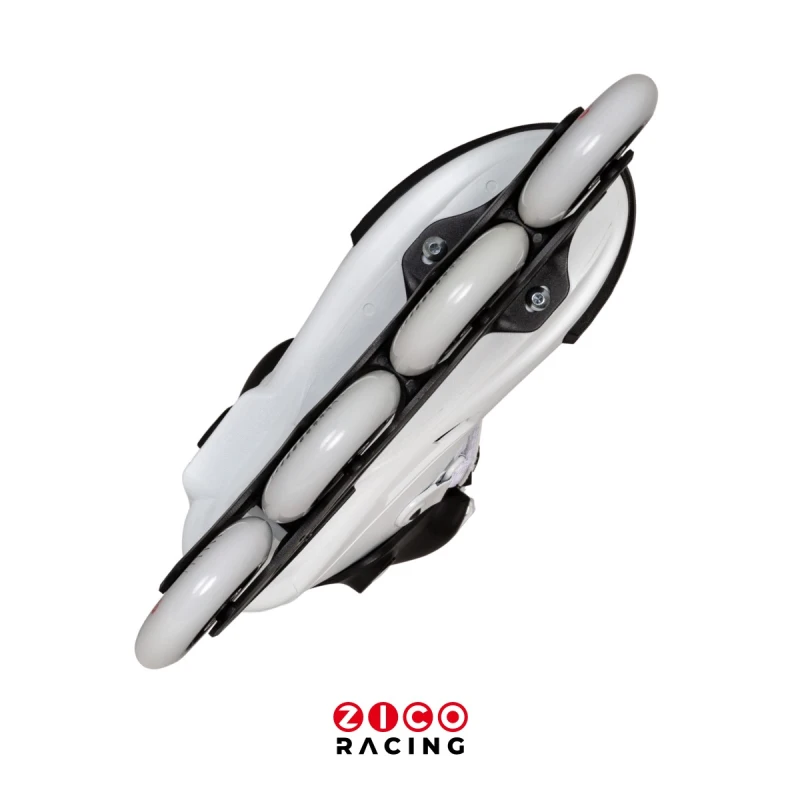 Rolki marki Powerslide model NEXT 90 Black White widok od spodu