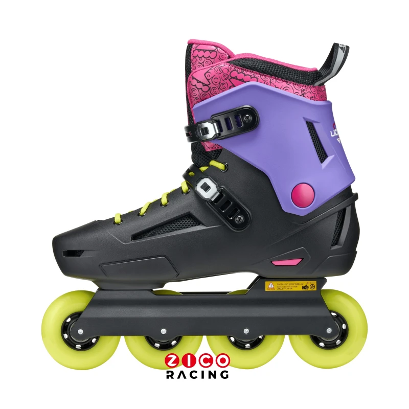 Rolki marki Rollerblade model Lightning TRS - widok z boku od strony wewnętrznej