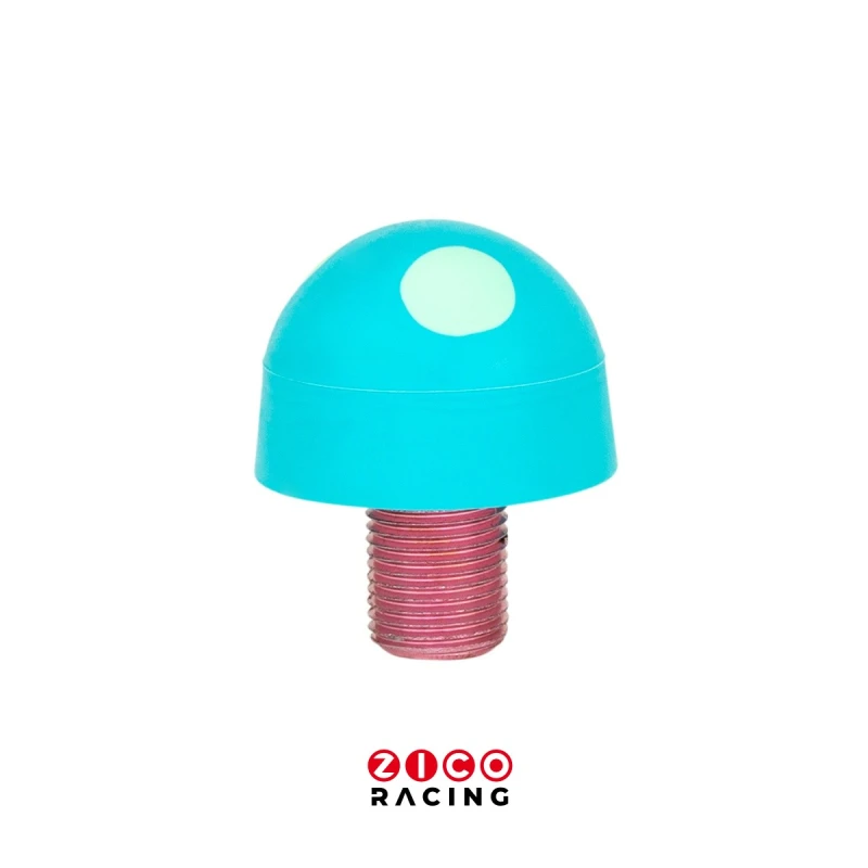 Hamulce stopery Moxi Mushroom Toe Stops - niebieski widok jednego pionowo