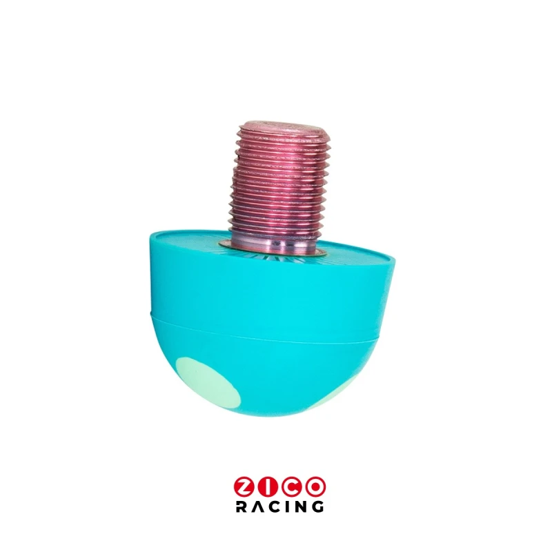 Hamulce stopery Moxi Mushroom Toe Stops - niebieski widok jednego