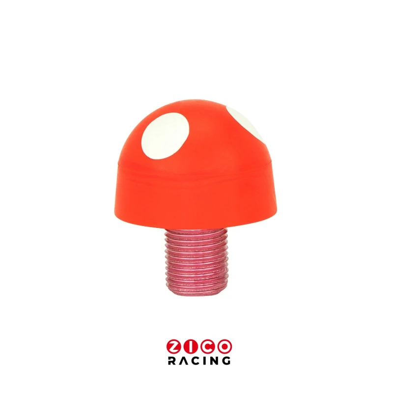 Hamulce stopery Moxi Mushroom Toe Stops - czerwony widok jednego pionowo