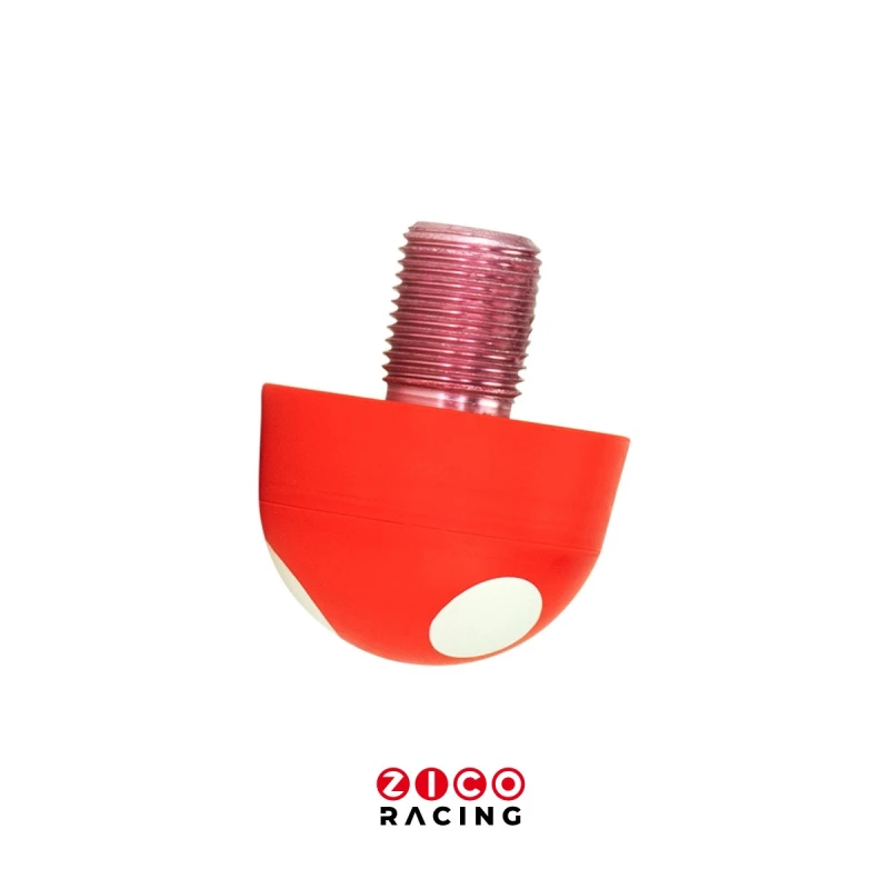 Hamulce stopery Moxi Mushroom Toe Stops - czerwony widok jednego