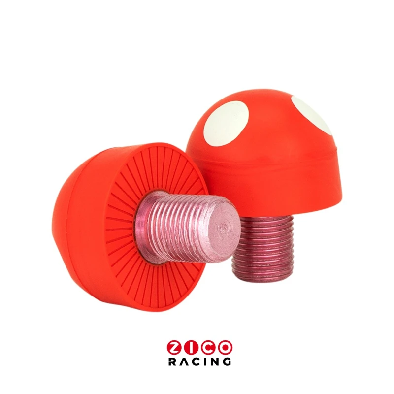 Hamulce stopery Moxi Mushroom Toe Stops - czerwone para
