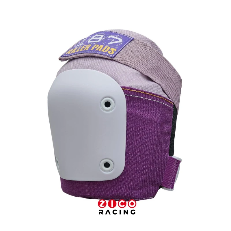 Ochraniacze marki 187 Killer Pads model Six Pack Combo Junior w kolorze purple - widok ochraniacza na kolano