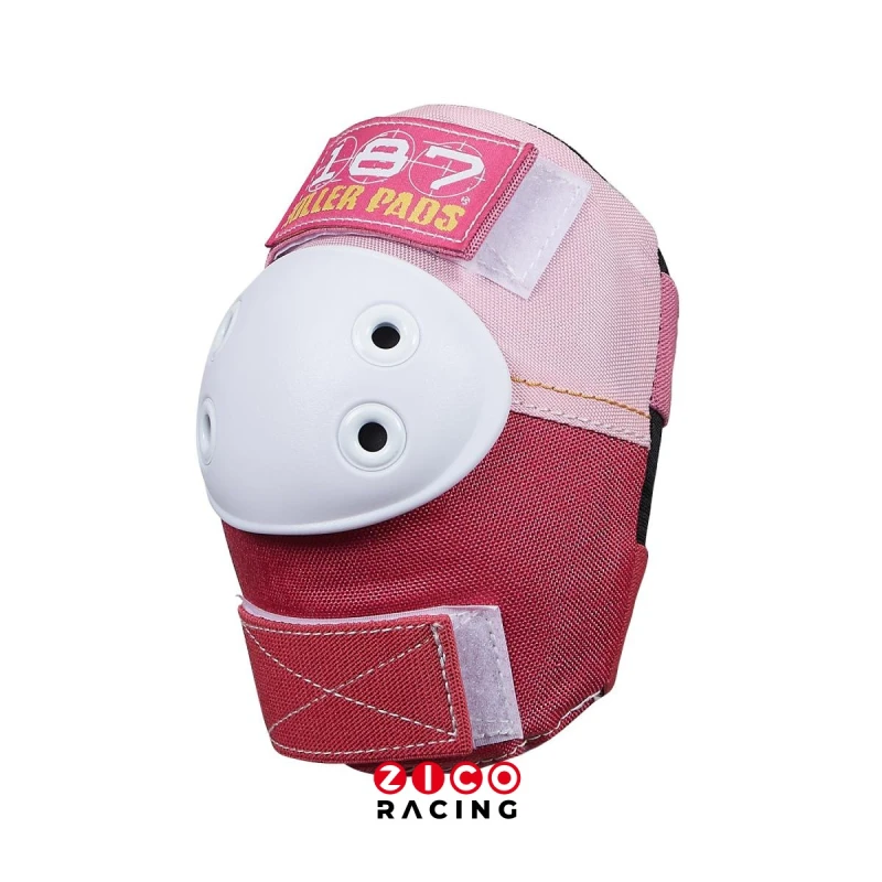 Ochraniacze marki 187 Killer Pads model Six Pack Combo Junior w kolorze pink - widok ochraniacza na łokieć