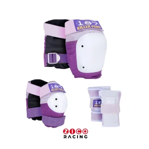 187 Killer Pads Kid Purple Six Pack - zestaw ochraniaczy dla dzieci