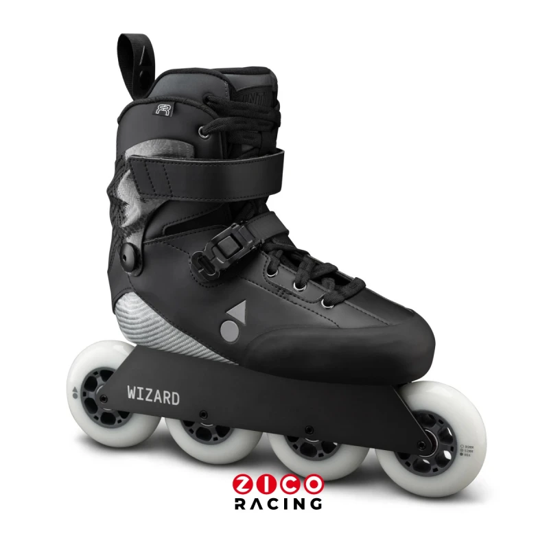 Rolki Wizard General Purpose Skate widok rolki z boku pod kątem