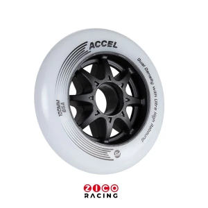 Kółka dwuwarstwowe do jazdy szybkiej Powerslide Accel 100mm/85a - 8 sztuk