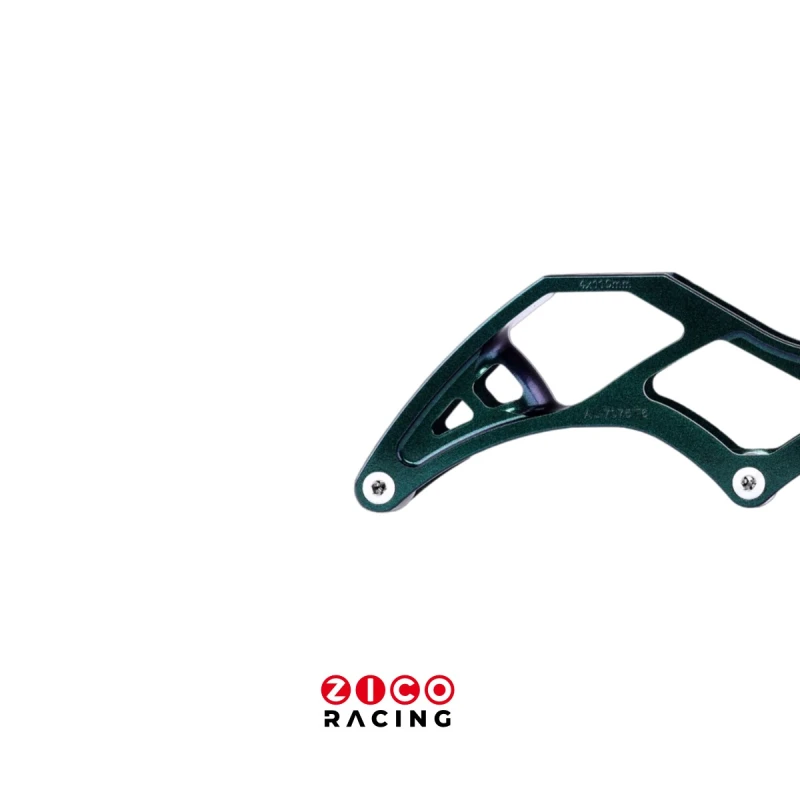 Szyny marki Simmons Rana Racing model Chameleon Overall 4x110mm widok usztywnienia w części tylnej szyny