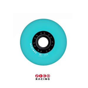 Kółka do rolek Endless Round 80mm 85a USA - Miami Blue - 4 sztuki