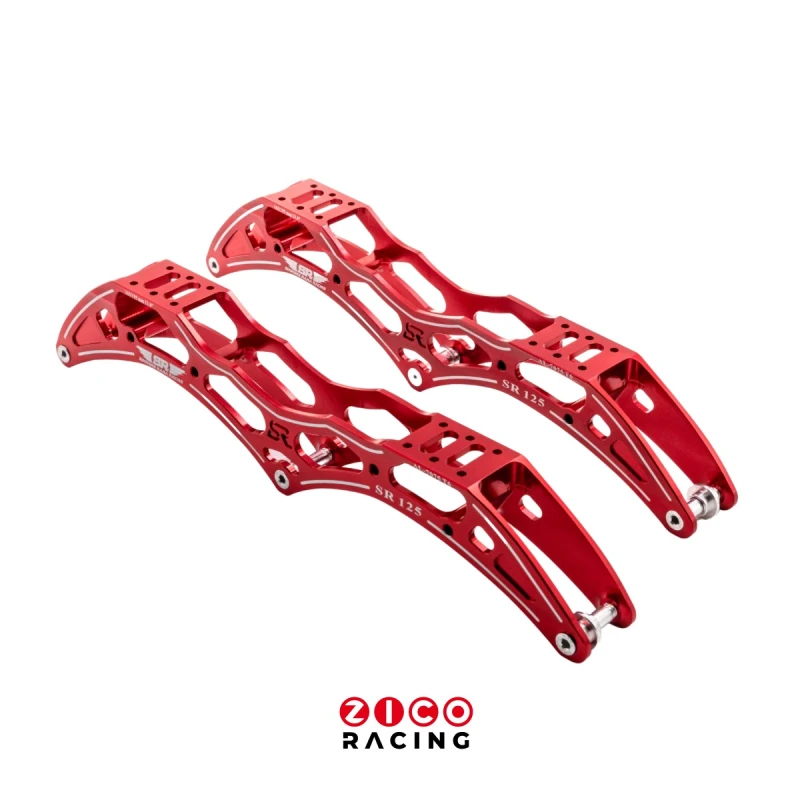 Szyny marki Simmons Rana Racing model Billet SR 125 3x125mm długość 13 2 cali - widok pary szyn