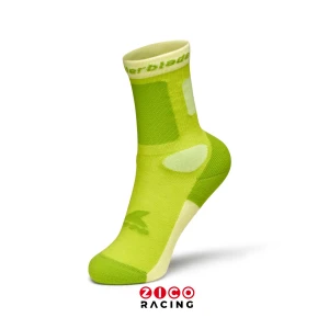Skarpetki do jazdy na rolkach dla dzieci - Rollerblade Kids green zielone