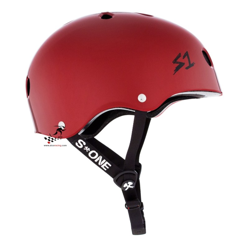 Kask S1 Lifer Scarlet Red - widok z boku