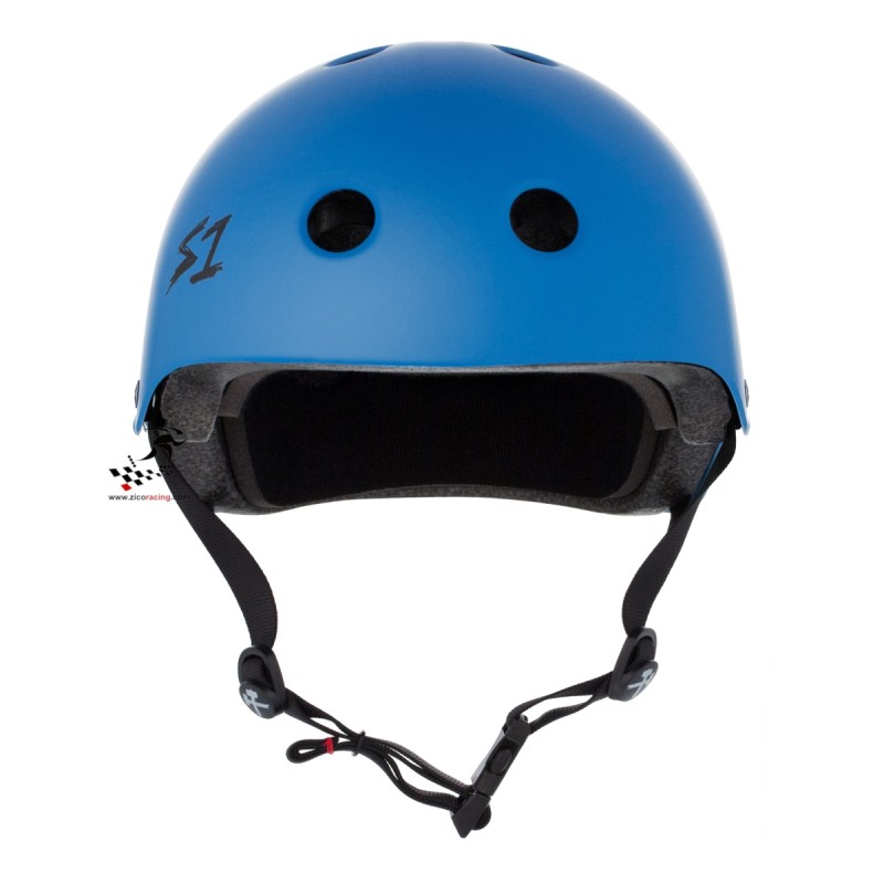 Kask S1 Lifer Cyan Matte - widok z przodu