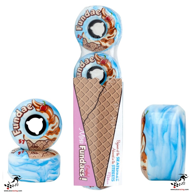 Kółka do wrotek Moxi Fundae Blue Birthday Cake