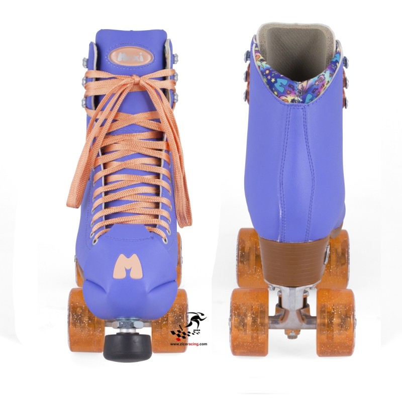 Wrotki Moxi Beach Bunny Periwinkle Sunset przód i tył