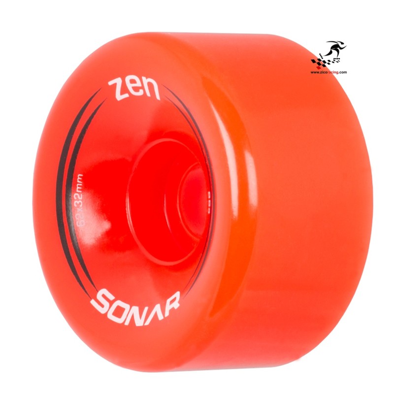 Kółka do wrotek Radar Sonar Zen czerwone