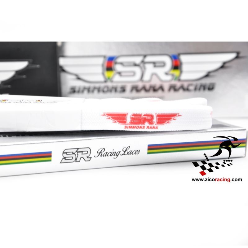 Sznurowadła Simmons Rana Racing - czerwone